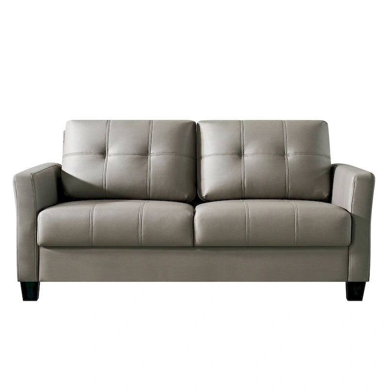 57.50 Faux Leather Loveseat